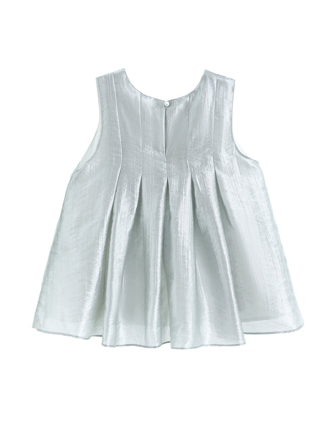 kidsatelier-tulleen-tud52012-metallic-ruffle-bow-sleeveless-top-skirt-set