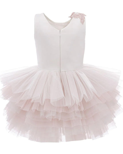 kids atelier tulleen Pink Littlebrook Floral Tulle Dress