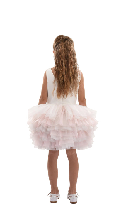 kids atelier tulleen Pink Littlebrook Floral Tulle Dress
