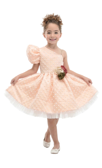 kids-atelier-tulleen-Peach Polka Dot Dress