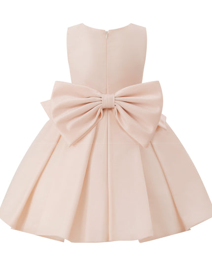 kids atelier tulleen Pink Melinda Pearl Double Bow Dress
