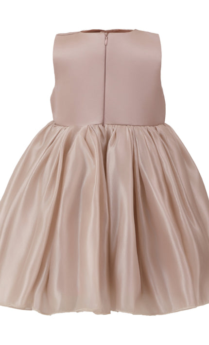 kids atelier tulleen Pink Dovera Timeless Cape-Overlay Gown