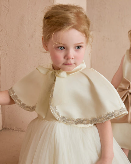 tulleen Cream Mirelda Blossom Gown