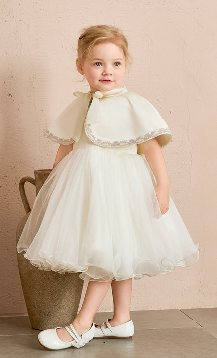 tulleen Cream Mirelda Blossom Gown