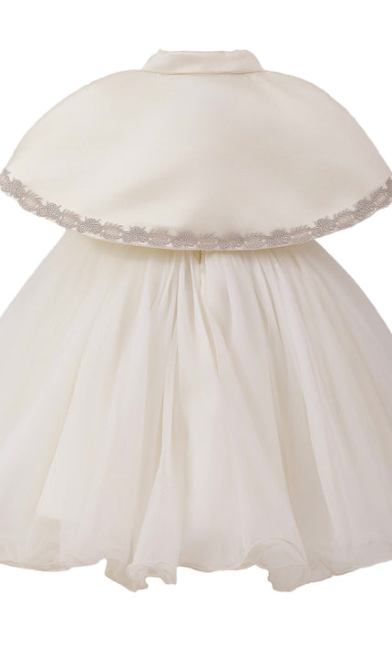tulleen Cream Mirelda Blossom Gown