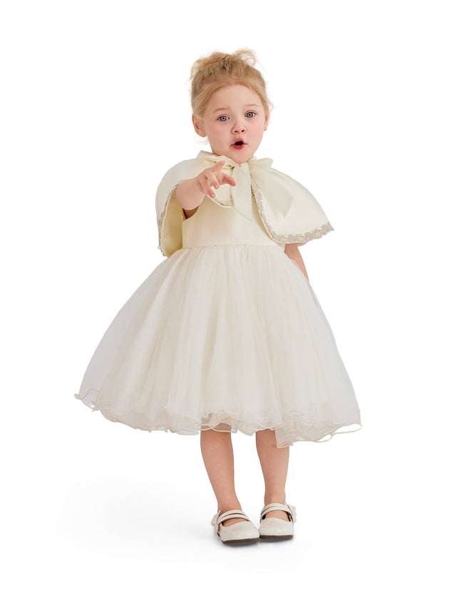 tulleen Cream Mirelda Blossom Gown