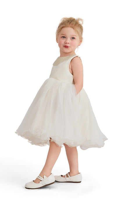 tulleen Cream Mirelda Blossom Gown