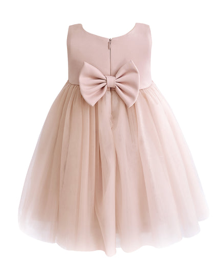 kids atelier tulleen Rose Zinara Ribbon Bloom Gown