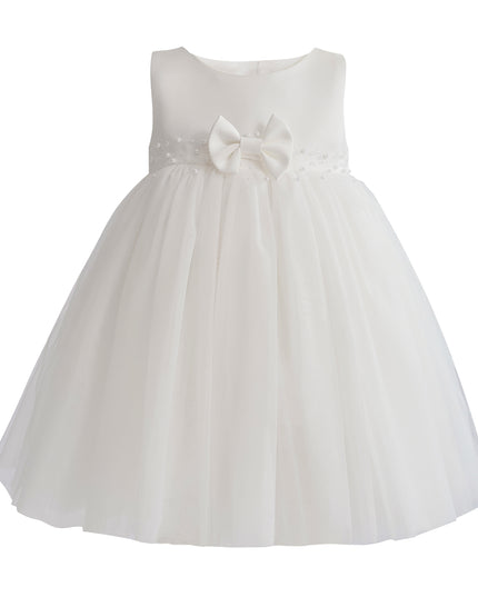 kids atelier tulleen Ivory Oravelle Lace Petal Gown