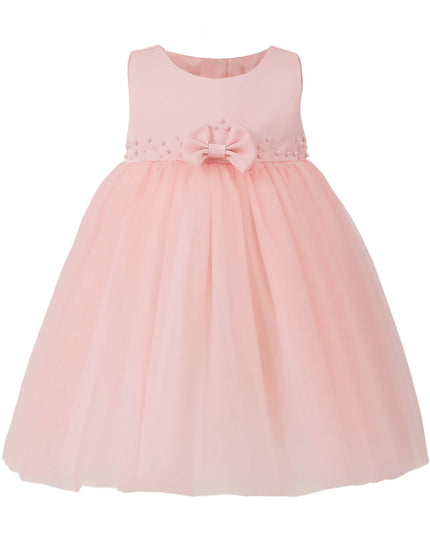 kids atelier tulleen Pink Oravelle Lace Petal Gown