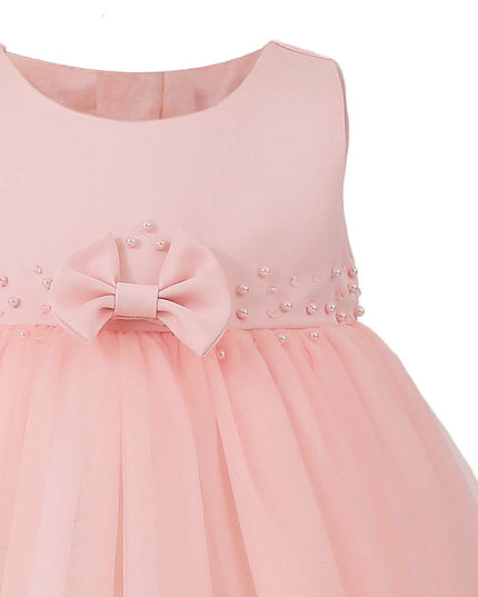 kids atelier tulleen Pink Oravelle Lace Petal Gown