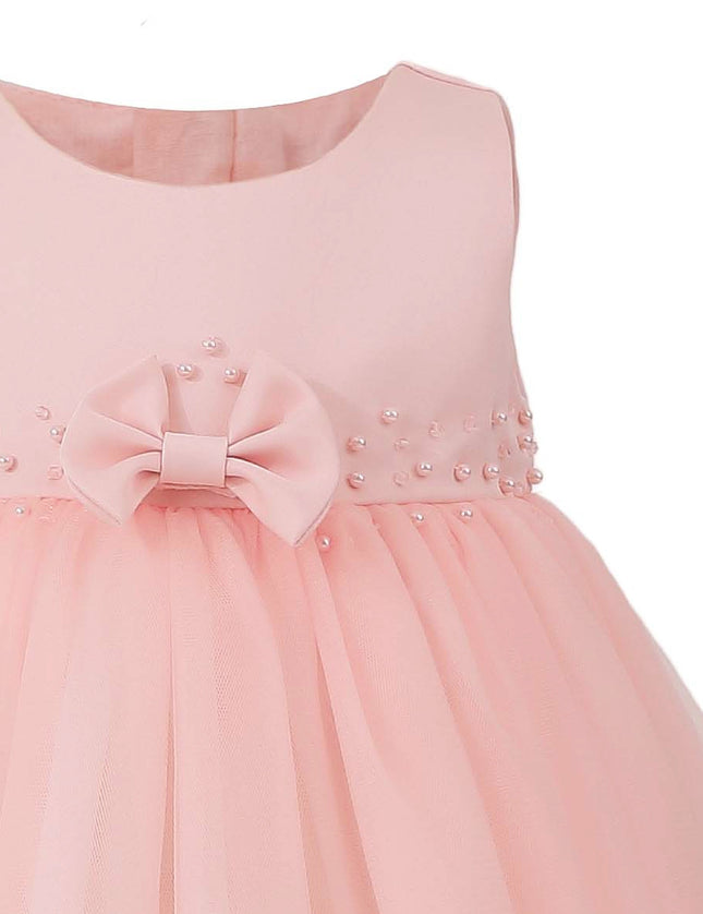 kids atelier tulleen Pink Oravelle Lace Petal Gown