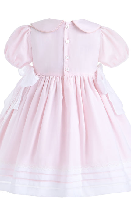 kids atelier tulleen Light Pink Rosabelle Embroidered Dress