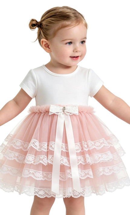 kids atelier tulleen Pink Briony Tulle Dress