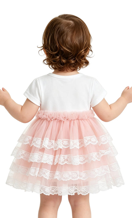 kids atelier tulleen Pink Briony Tulle Dress