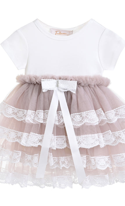 kids atelier tulleen Purple Briony Tulle Dress