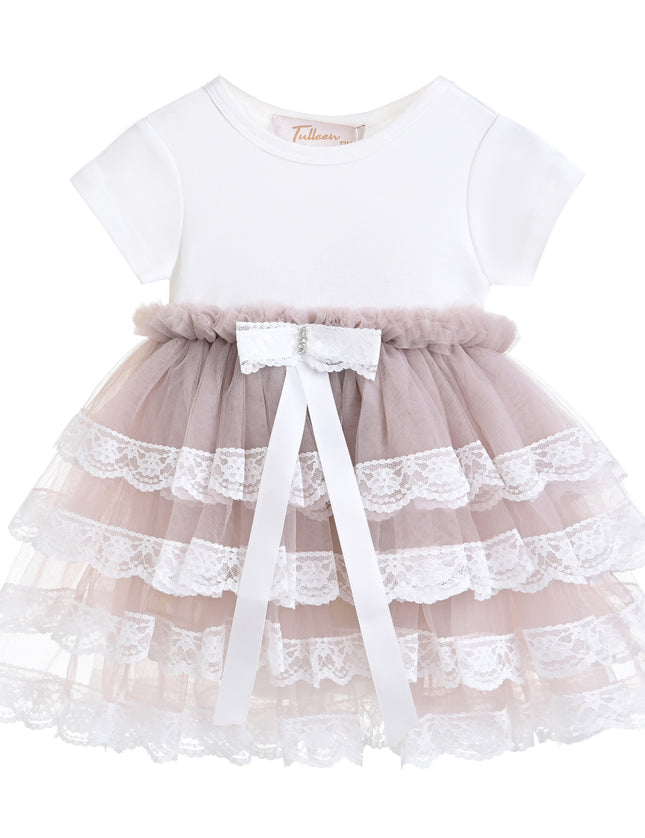kids atelier tulleen Purple Briony Tulle Dress
