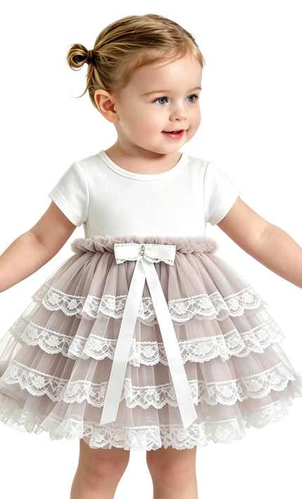 kids atelier tulleen Purple Briony Tulle Dress