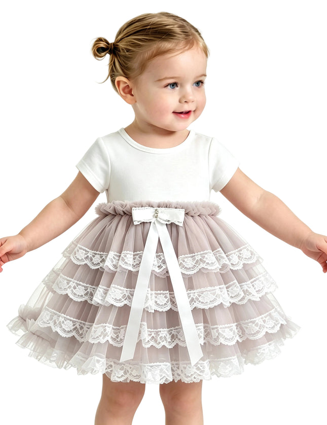 kids atelier tulleen Purple Briony Tulle Dress