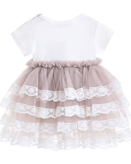 kids atelier tulleen Purple Briony Tulle Dress