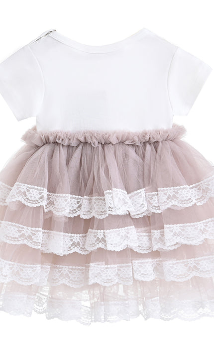 kids atelier tulleen Purple Briony Tulle Dress