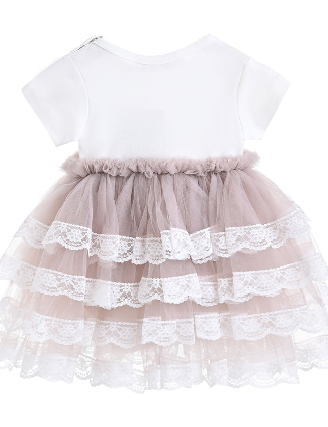 kids atelier tulleen Purple Briony Tulle Dress