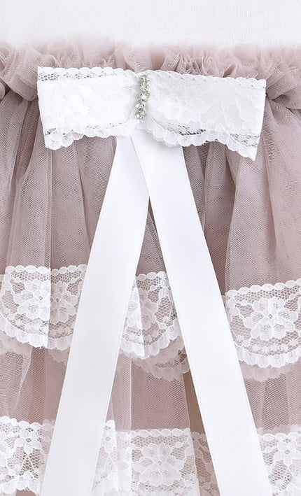 kids atelier tulleen Purple Briony Tulle Dress