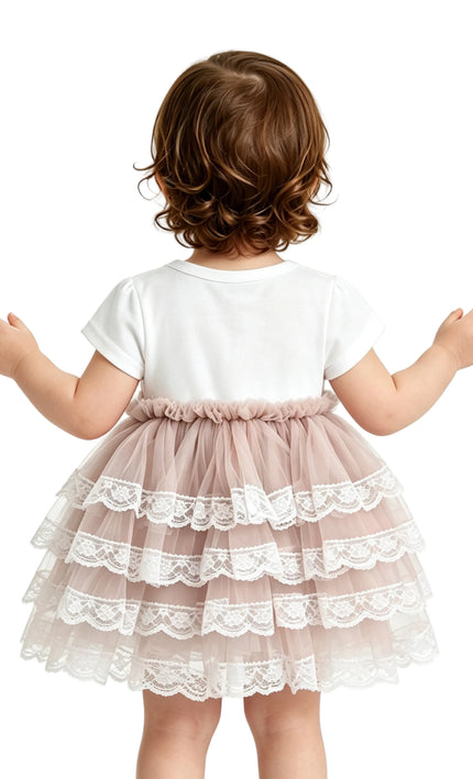 kids atelier tulleen Purple Briony Tulle Dress