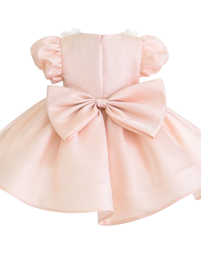 kids atelier Tulleen Pink Isolde Floral Dress