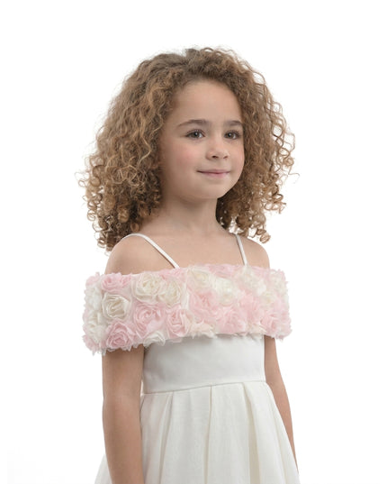 kidsatelier-tulleen-White-Claire-Cascade-Rose-Dress