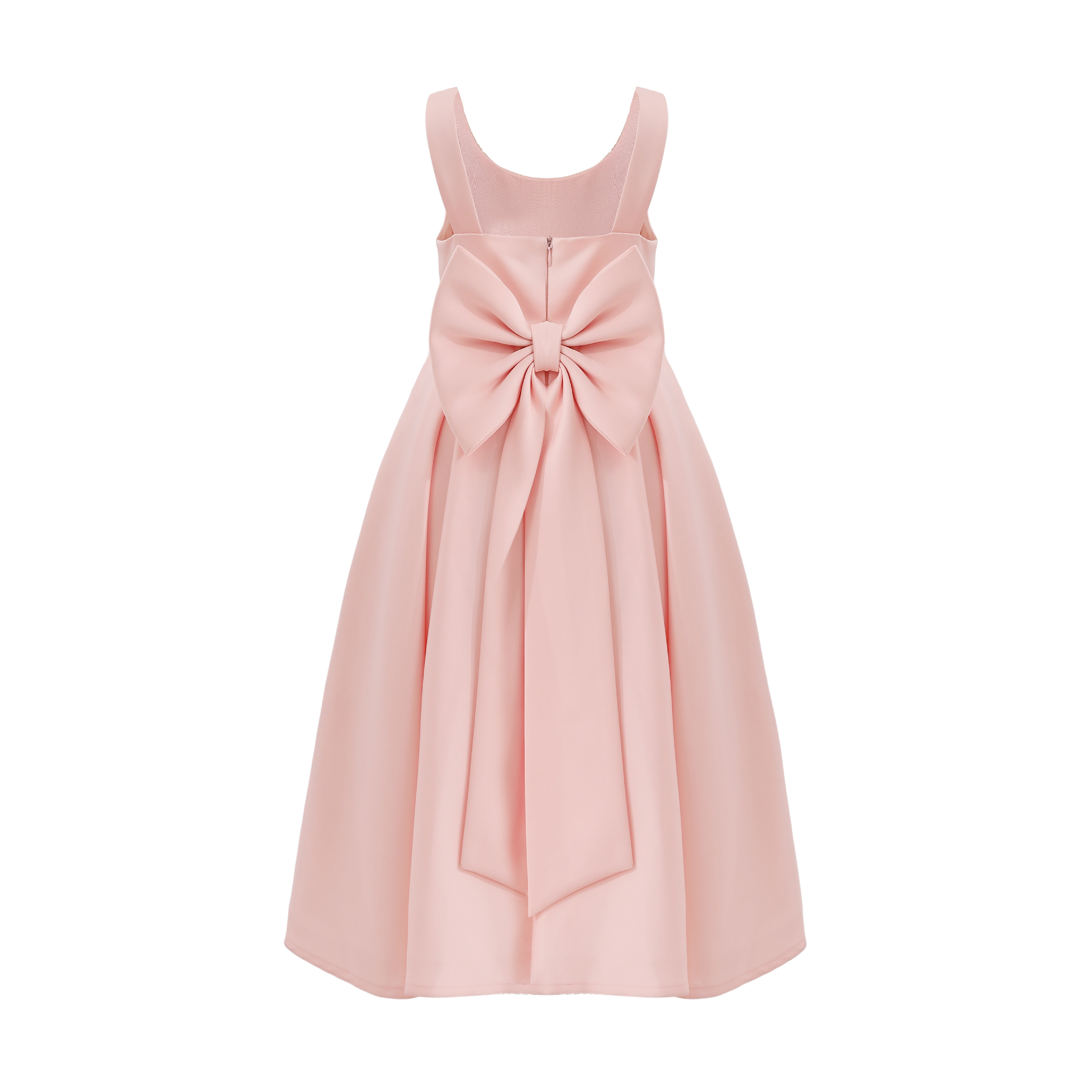 Pink Redwooda Satin Bow-Back Dress 5Y / Pink Pink Redwooda Satin Bow-Back Dress 5Y / Pink