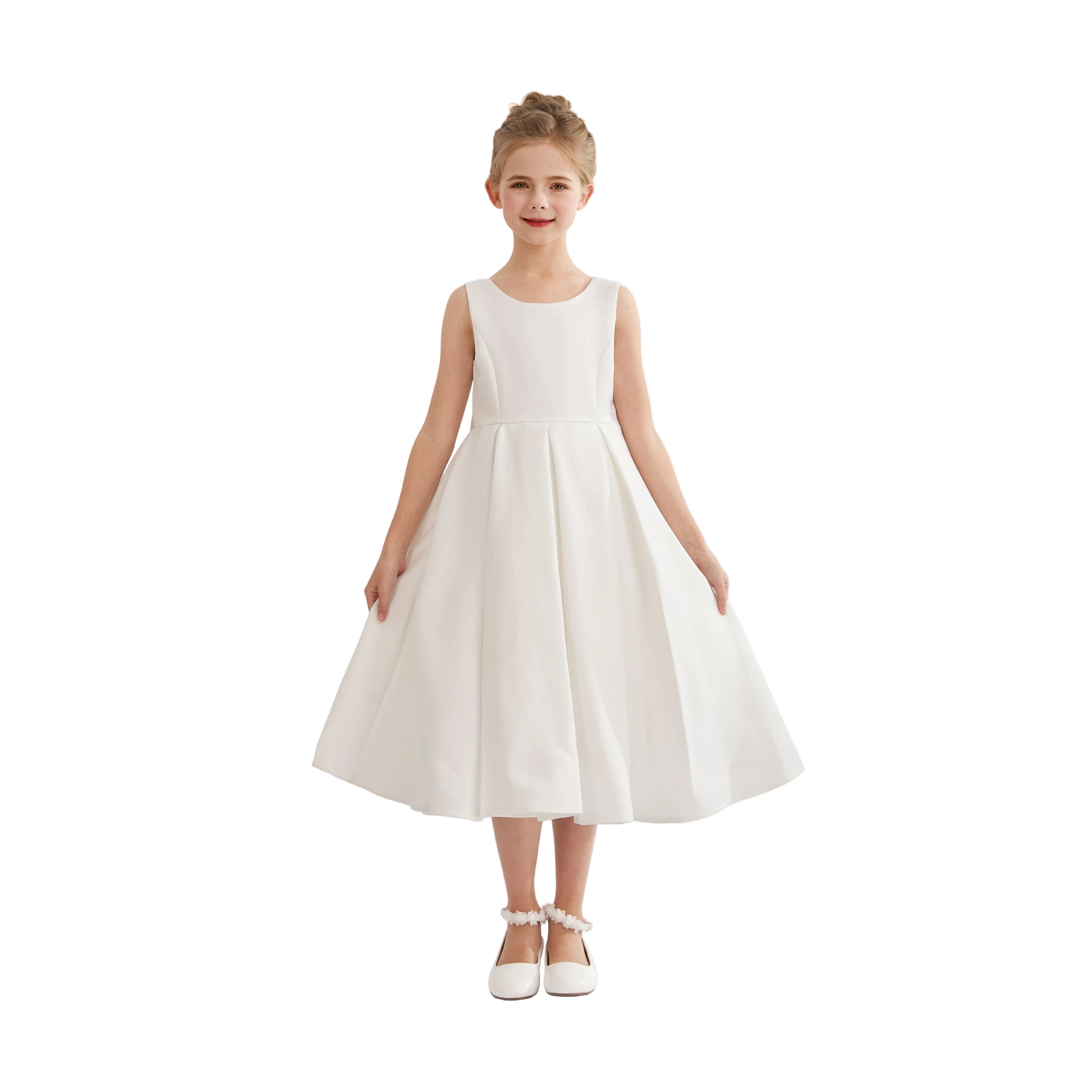 white satin dress with bow on back Livvy Bow Back Mini Dress