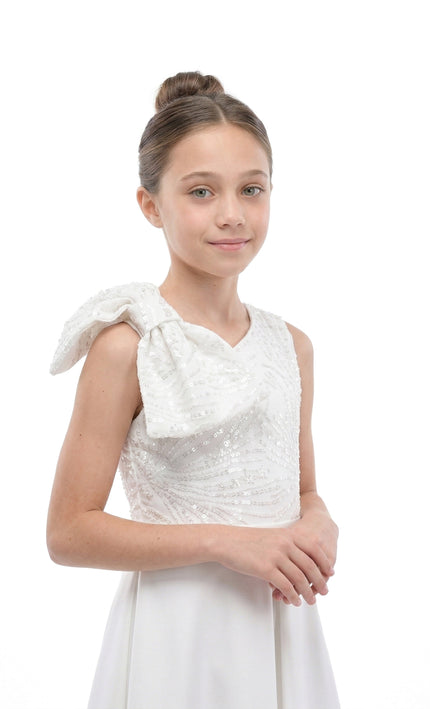 Kidsatelier-tulleen-White-Theia-Bow-Embellished-Dress