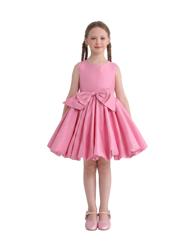 kids atelier tulleen Rose Kalina Tulle Pleated Dress