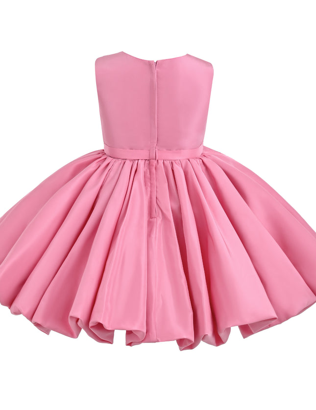 kids atelier tulleen Rose Kalina Tulle Pleated Dress