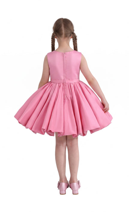 kids atelier tulleen Rose Kalina Tulle Pleated Dress