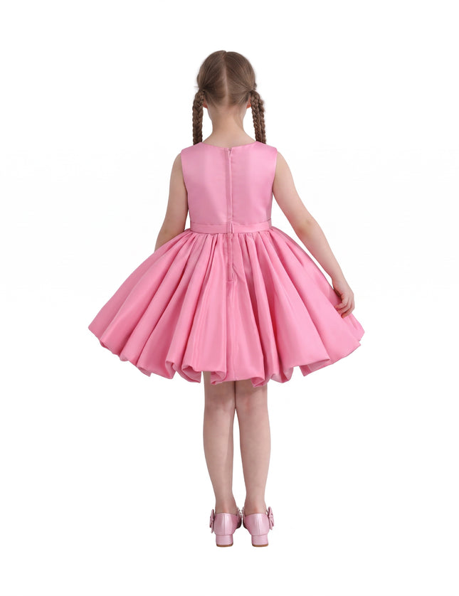 kids atelier tulleen Rose Kalina Tulle Pleated Dress