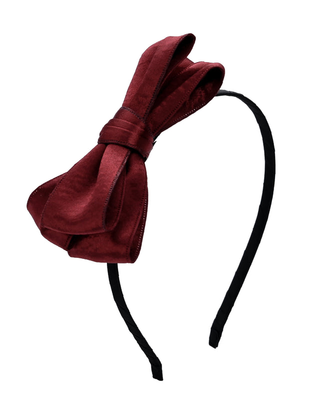 kidsatelier-Tulleen-Bow Accent Headband