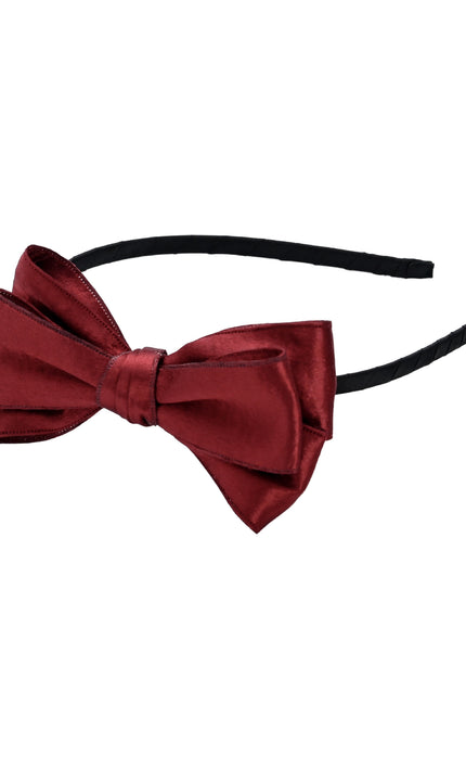 kidsatelier-Tulleen-Bow Accent Headband