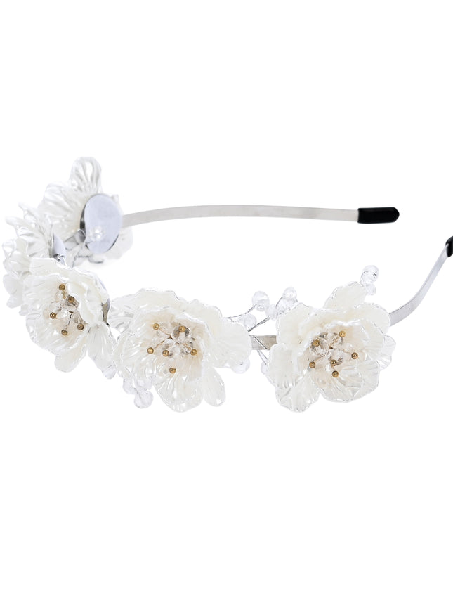 kids atelier tulleen Floral Embellished Headband