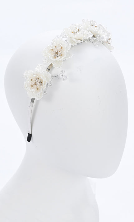 kids atelier tulleen Floral Embellished Headband