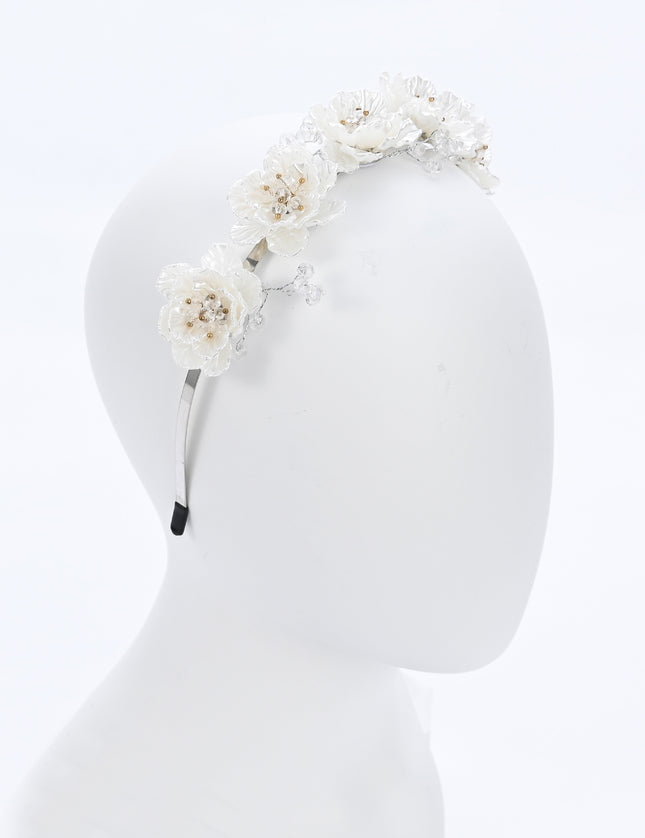 kids atelier tulleen Floral Embellished Headband