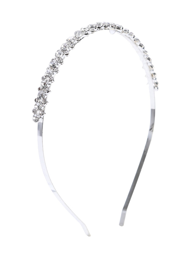 kids atelier tulleen Silver Crystal Headband