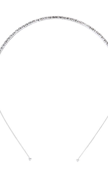 kids atelier tulleen Silver Crystal Row Headband