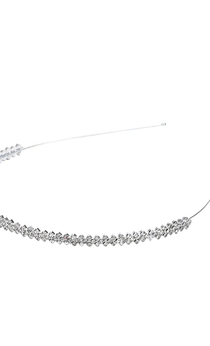 kids atelier tulleen Silver Crystal Row Headband