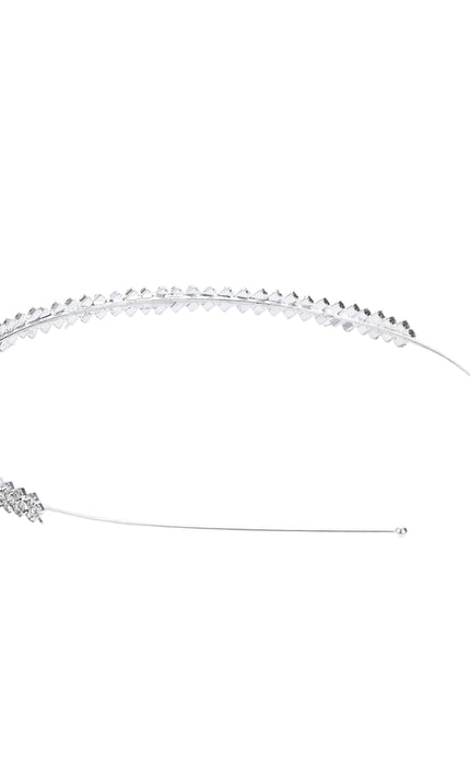 kids atelier tulleen Silver Crystal Row Headband