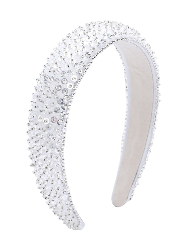 kids atelier tulleen Sparkling Sequined Padded Headband