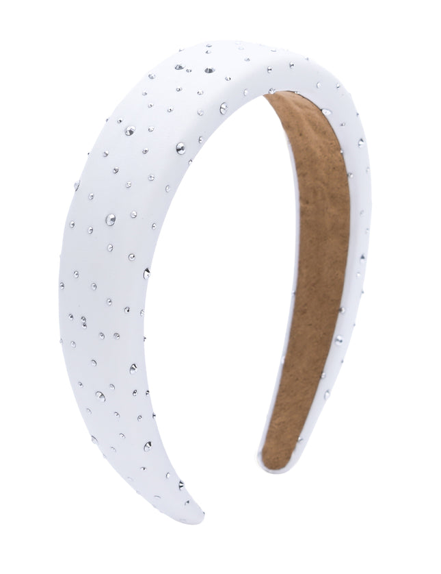 kids atelier tulleen White Crystal Halo Headband