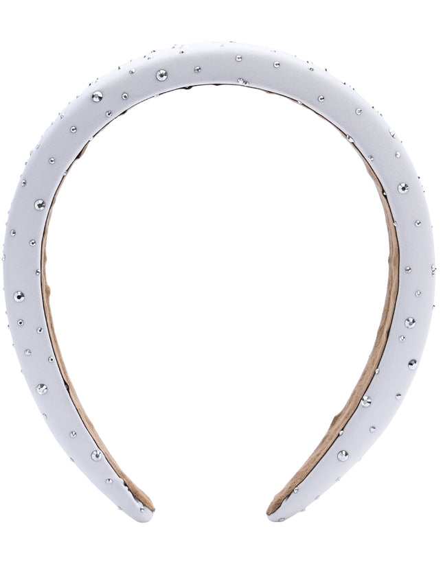 kids atelier tulleen White Crystal Halo Headband