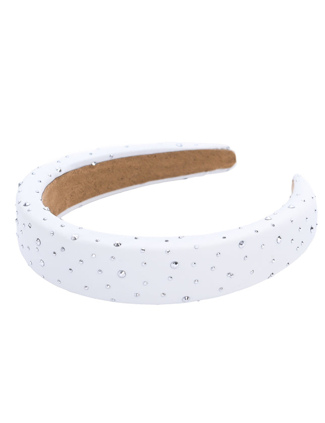 kids atelier tulleen White Crystal Halo Headband